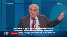 "Le vrai grand remplacement, c'est celui des jeunes par les vieux": le coup de gueule de François de Closets sur RMC
