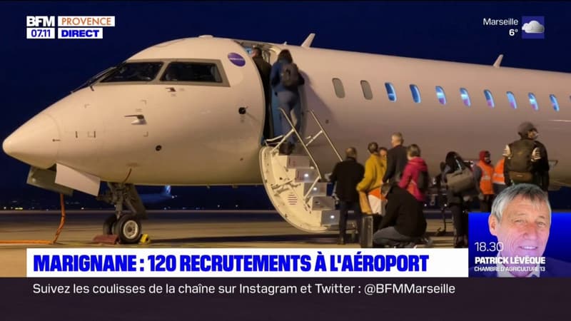 Marignane: l'aéroport Marseille Provence recrute, Aviapartner ouvre 120 postes