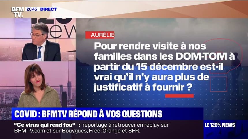 Il N Y Aura Plus De Justificatif A Fournir Des Le 15 Decembre Pour Partir Voir De La Famille Dans Les Dom Tom