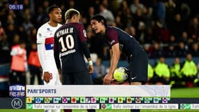 Pari'Sport : PSG : vives tensions entre Neymar et Cavani