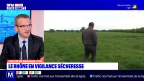 Rhône: le département en vigilance sécheresse en raison de la baisse de hauteur d'eau des nappes
