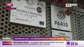 Meurtre de Lola: les réquisitions du parquet de Paris 