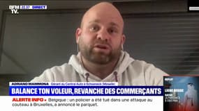 "Balance ton voleur": Adriano Mammona, gérant du Central Auto à Schoeneck (Moselle), a publié la plaque d'immatriculation d'un client l'ayant volé sur les réseaux sociaux
