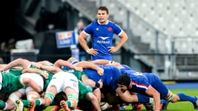 Antoine Dupont lors du match France-Irlande en octobre 2020