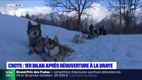 Crots : 1er bilan après réouverture à la Draye