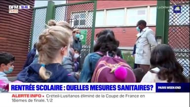Paris: une rentrée scolaire avec de nouvelles mesures sanitaires 