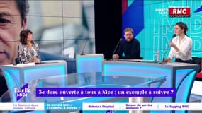 3ème dose ouverte à tous à Nice : un exemple à suivre ? "Christian Estrosi est-il dans une campagne pour lui-même ? Il fait du zèle là !" s’interroge Céline Revel-Dumas. 