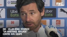 OM : Villas-Boas dénonce "un arbitrage absurde" contre son équipe