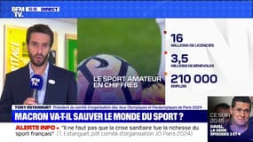Tony Estanguet: "Il ne faut pas que la crise sanitaire tue la richesse du sport français"