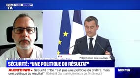 Denis Jacob (syndicat Alternative Police): "Les chiffres annoncés démontrent que la police nationale fait bien son travail"