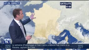 La météo pour ce mardi 29 novembre 2016