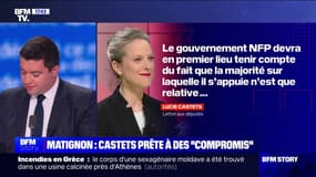 Story 3 : Matignon, Castets prête à des "compromis" - 14/08
