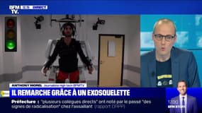 Un jeune homme tétraplégique a pu remarcher grâce à un exosquelette