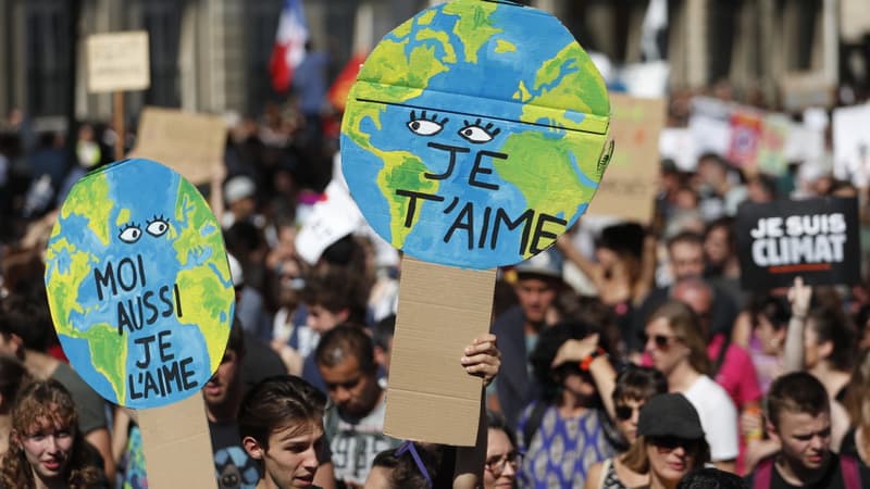 La marche pour le climat de septembre 2019, à Paris