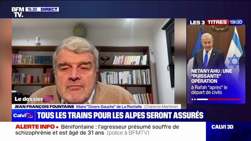 Grève à la SNCF: Jean-François Fountaine, maire DVG de La Rochelle, regrette que le littoral atlantique et sa ville soient 