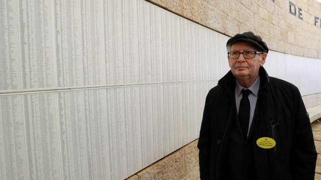 Serge Klarsfeld, historien et avocat, figure de la mémoire de la Shoah, en 2020.