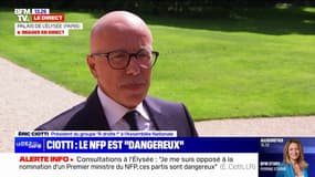 Éric Ciotti: "La seule alliance possible, c'est l'union des droites"