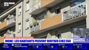 Digne-les-Bains: les habitants de l'immeuble Victor Hugo peuvent rentrer chez eux
