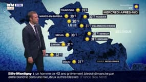 30 degrés à Lille, 32 à Lens, 31 à Tourcoing... Un mercredi sous le soleil