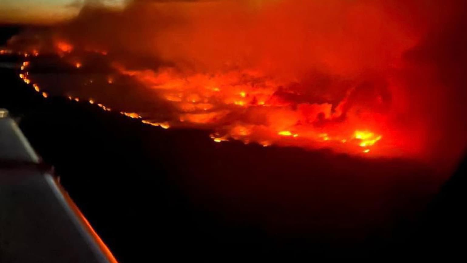 Un important incendie à Fort Nelson au Canada dans la nuit du 10 au 11 mai 2024. Un important incendie à Fort Nelson au Canada dans la nuit du 10 au 11 mai 2024.