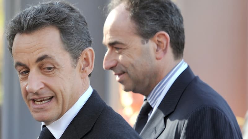 Nicolas Sarkozy et Jean-François Copé, le 8 décembre 2011.
