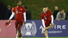 Mehdi Benatia et Franck Ribéry