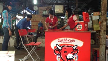 Le fromager Bel veut développer sa marque Vache qui rit au Vietnam.