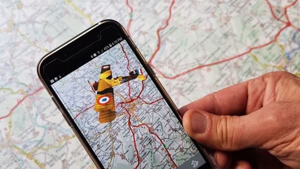 L'application en réalité augmentée Immersion 14-18