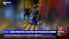 Minors hit by scooter in Paris: the policeman who drove the vehicle indicted