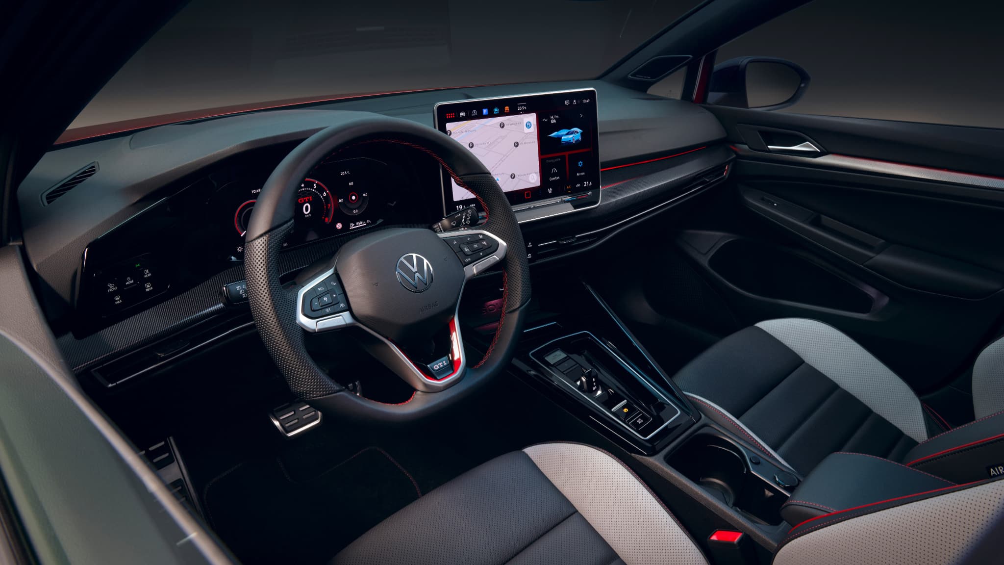 L'intérieur de la prochaine Volkswagen Golf GTI L'intérieur de la prochaine Volkswagen Golf GTI