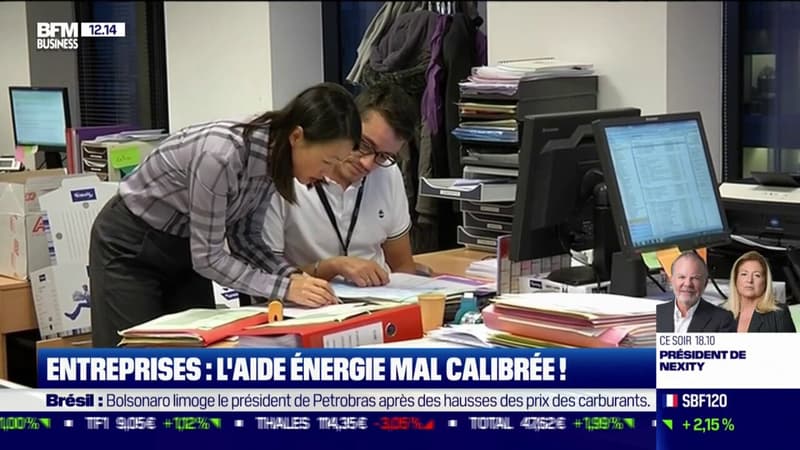 Entreprises : l'aide énergie mal calibrée