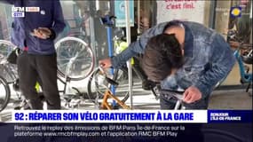 Hauts-de-Seine: réparer son vélo gratuitement à la gare