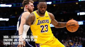 LeBron James entre encore un petit peu plus dans l'histoire de la NBA