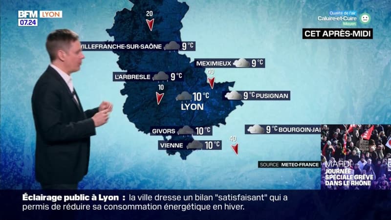 Météo Rhône: de la grisaille avant le retour de légères pluies ce dimanche