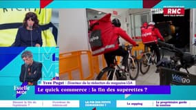 La fin des petits commerces ? "Le phénomène du quick commerce s’accélère depuis le covid, mais la part de marché est encore microscopique" tempère Yves Puget. 