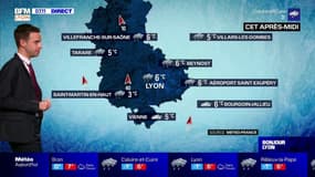 Météo à Lyon: une journée grise et pluvieuse, seulement 6°C l'après-midi