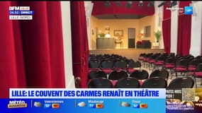 Lille: le couvent des Carmes renaît en théâtre