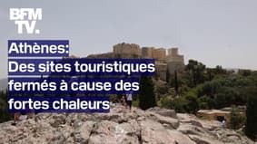 Athènes: l'Acropole et d'autres sites touristiques fermés à cause des fortes chaleurs 