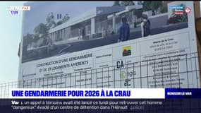 La Crau: une gendarmerie prévue pour 2026, la première pierre a été posée
