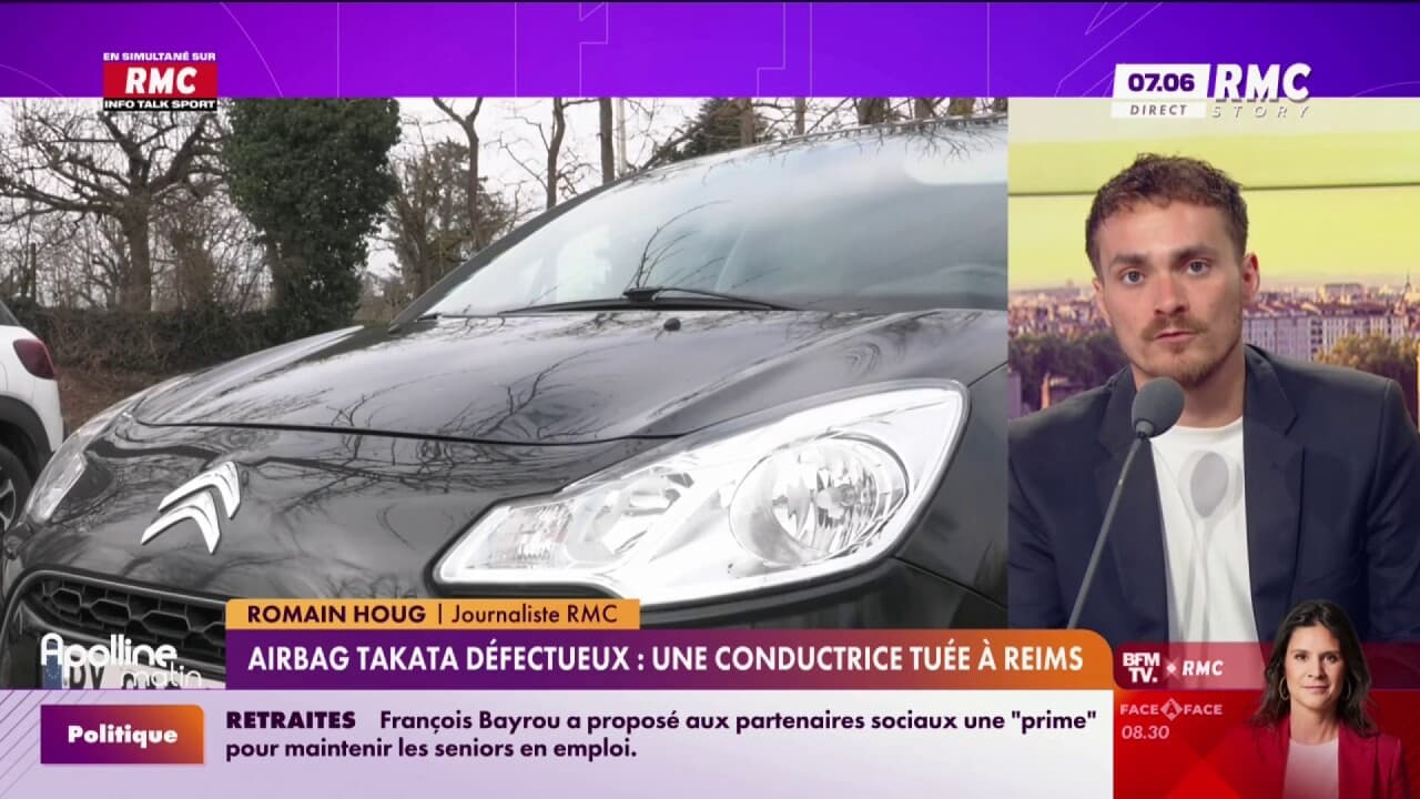 Un tragique accident à Reims : une mère perd la vie à cause d’un airbag Takata défectueux