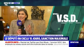 Député RN sanctionné: "À aucun moment la caractéristique de racisme n'a été retenue, c'est simplement pour tumulte", affirme la députée RN Laure Lavalette