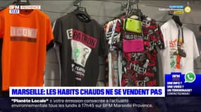 Marseille: conséquence des fortes chaleurs, les habits chauds ne se vendent pas