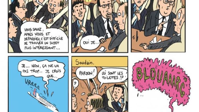 Détail de la BD de Mathieu Sapin "Comédie Française"
Détail de la BD de Mathieu Sapin "Comédie Française"