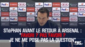 Julien Stéphan avant le retour à Arsenal : "Favori ? Pas favori ? Je ne me pose pas la question"