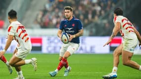 Matthieu Jalibert lors du test-match France-Japon (52-12), le 9 novembre 2024