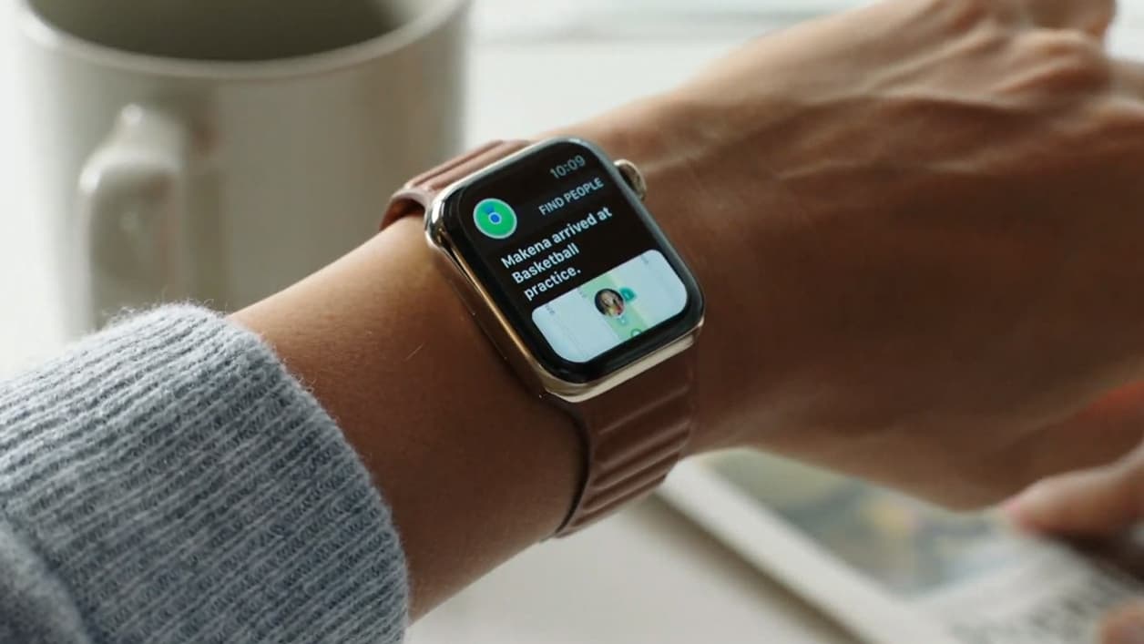 L'Apple Watch permet aussi de vérifier si son enfant, également porteur d'une Apple Watch, est bien arrivé à l'endroit où il devait se rendre. 