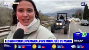 Alpes-Maritimes: les agriculteurs en direction de Nice pour un rassemblement