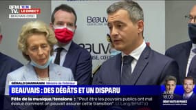 Beauvais: Gérald Darmanin va demander la reconnaissance de l'état de catastrophe naturelle