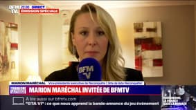 Marion Maréchal (vice-présidente exécutive de Reconquête !) souhaite "changer le droit" pour permettre la "détention administrative" des fichés S