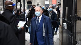 Jean-Michel Aulas au Conseil d'État, à Paris le 4 juin 2020
